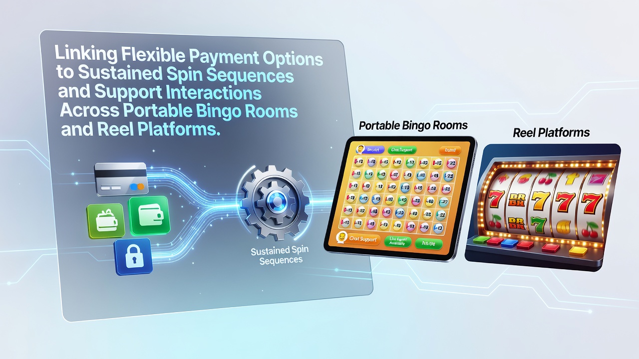 Mobile bingo and slot players engaging with flexible payment options on portable devices during extended play sessions